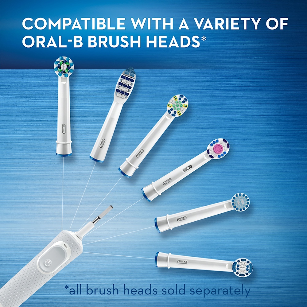 Buy Oral B Pro 100 3D White Polish Power Toothbrush Pink Online At ...